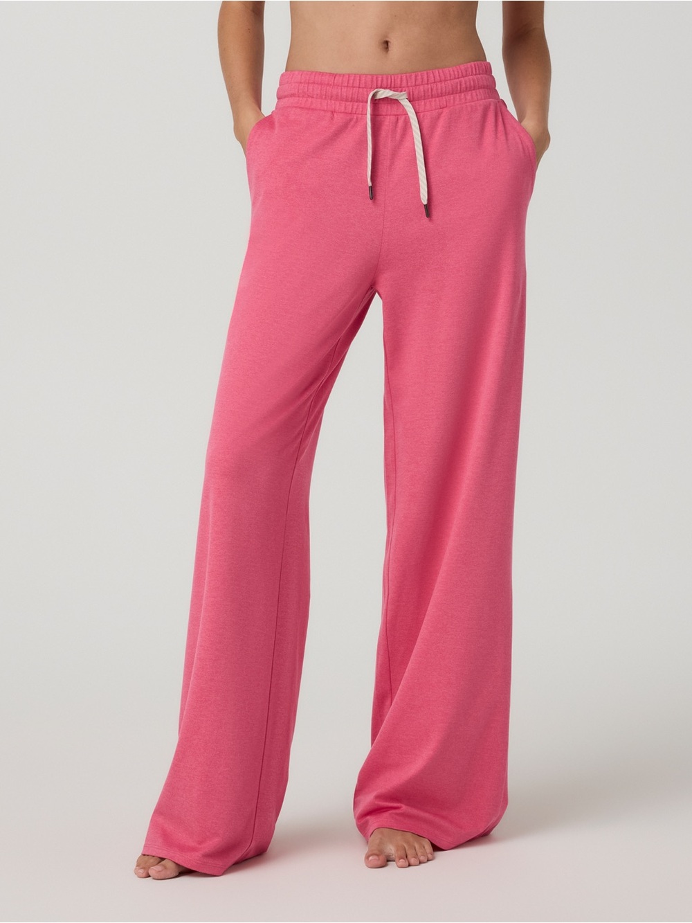 Vuori Halo Essential Wide Leg Pant Size S Pink Lounge Athleisure
